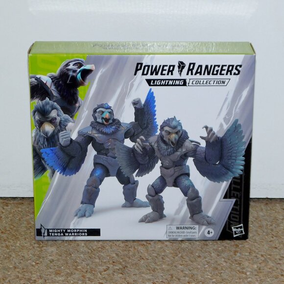Hasbro Power Rangers Lightning Collection 6" Tenga Warriors 2-Pack MIB New MMPR - Picture 1 of 8